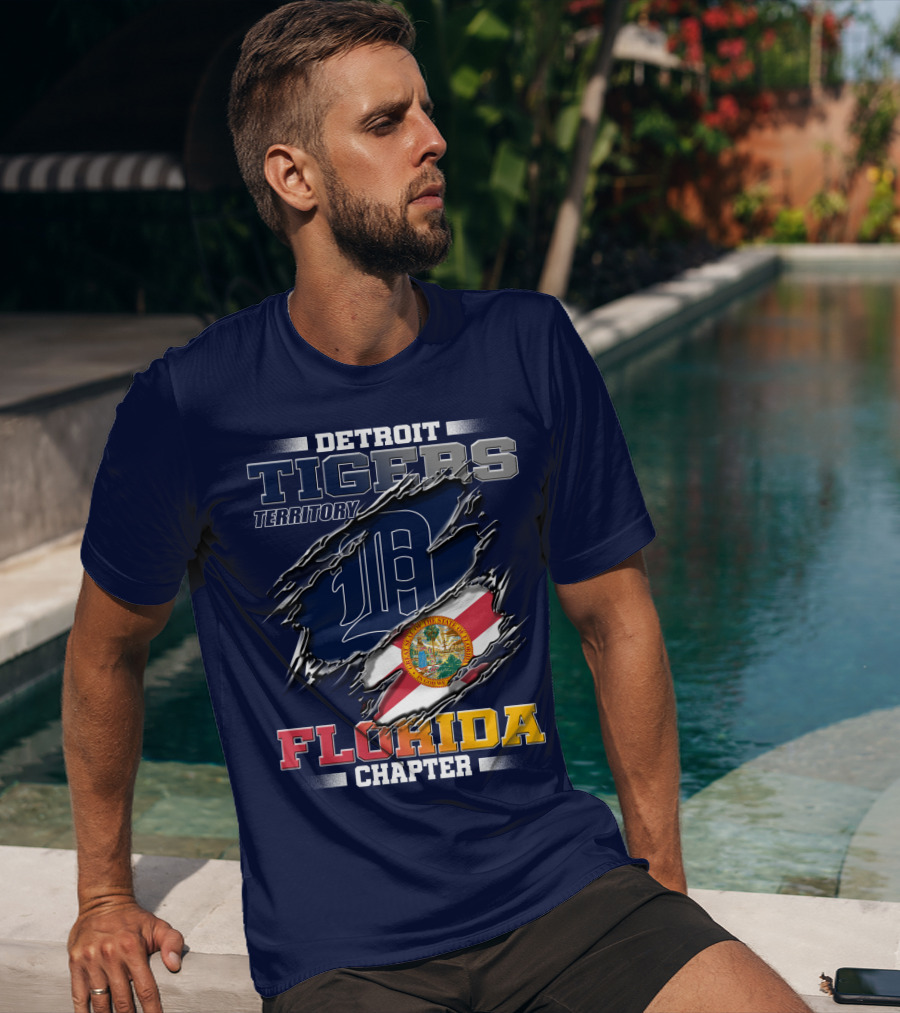 Detroit Tigers Territory Florida Chapter T-Shirt
