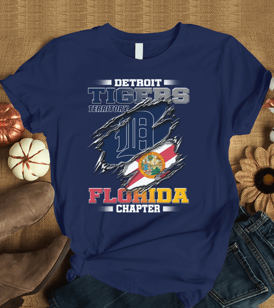 Detroit Tigers Territory Florida Chapter T-Shirt