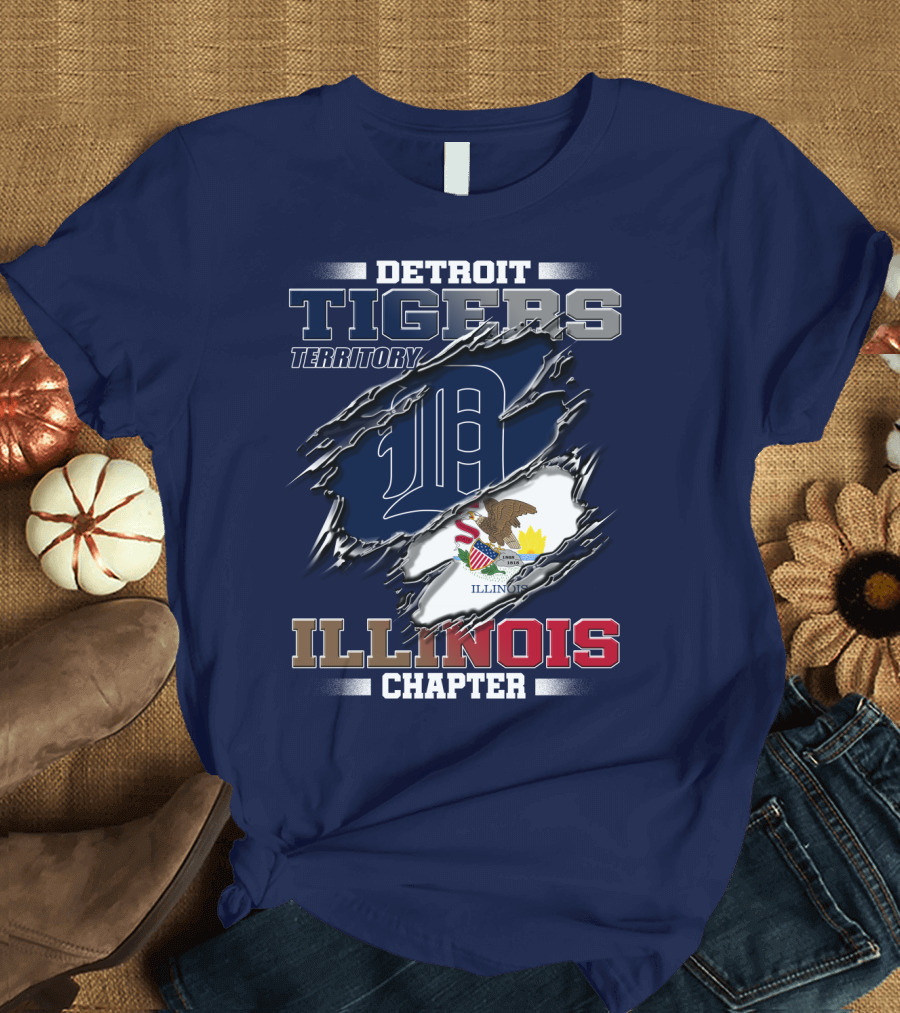 DETROIT TIGERS TERRITORY ILLINOIS CHAPTER T-Shirt