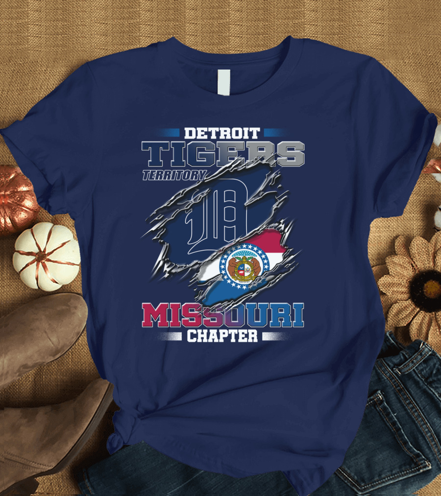 DETROIT TIGERS TERRITORY MISSOURI CHAPTER T-Shirt
