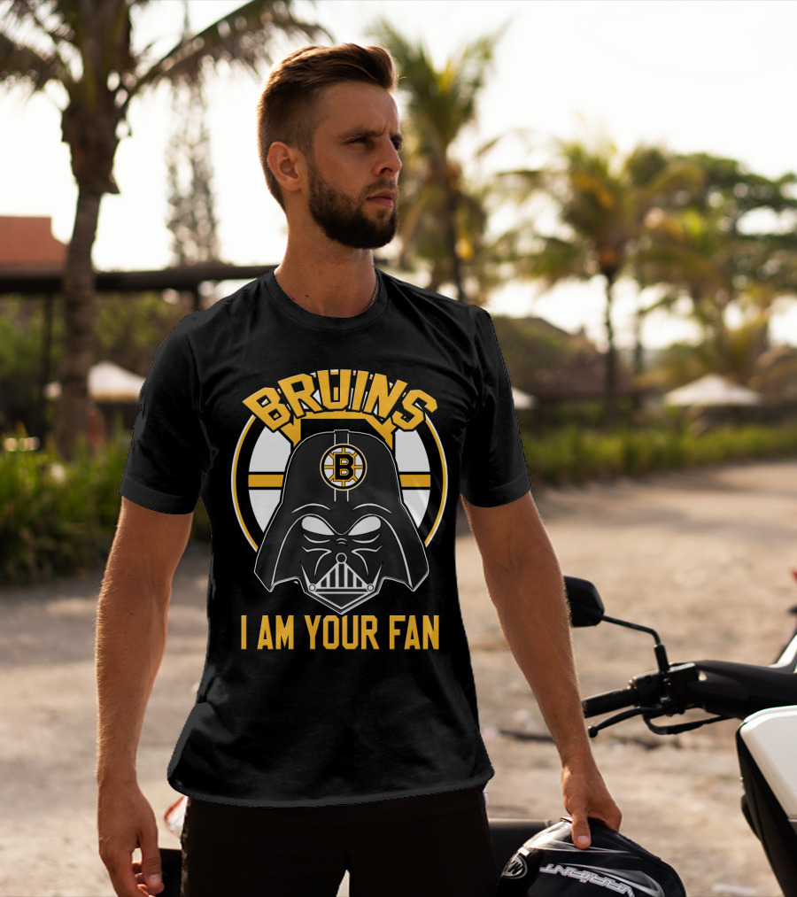 Bruins I Am Your Fan Darth Vader Boston Bruins T-Shirt