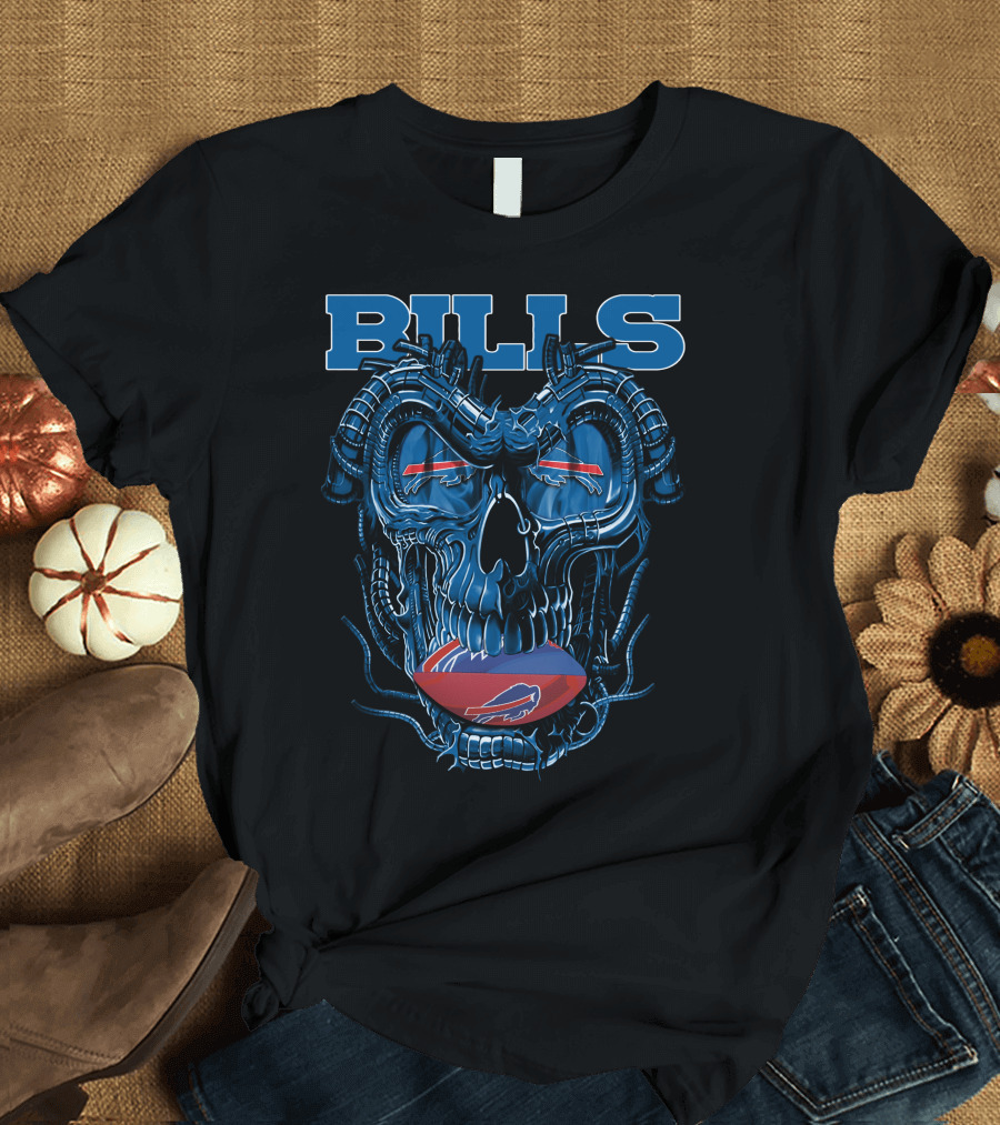 Bills Dragonskull Buffalo Bills T-Shirt
