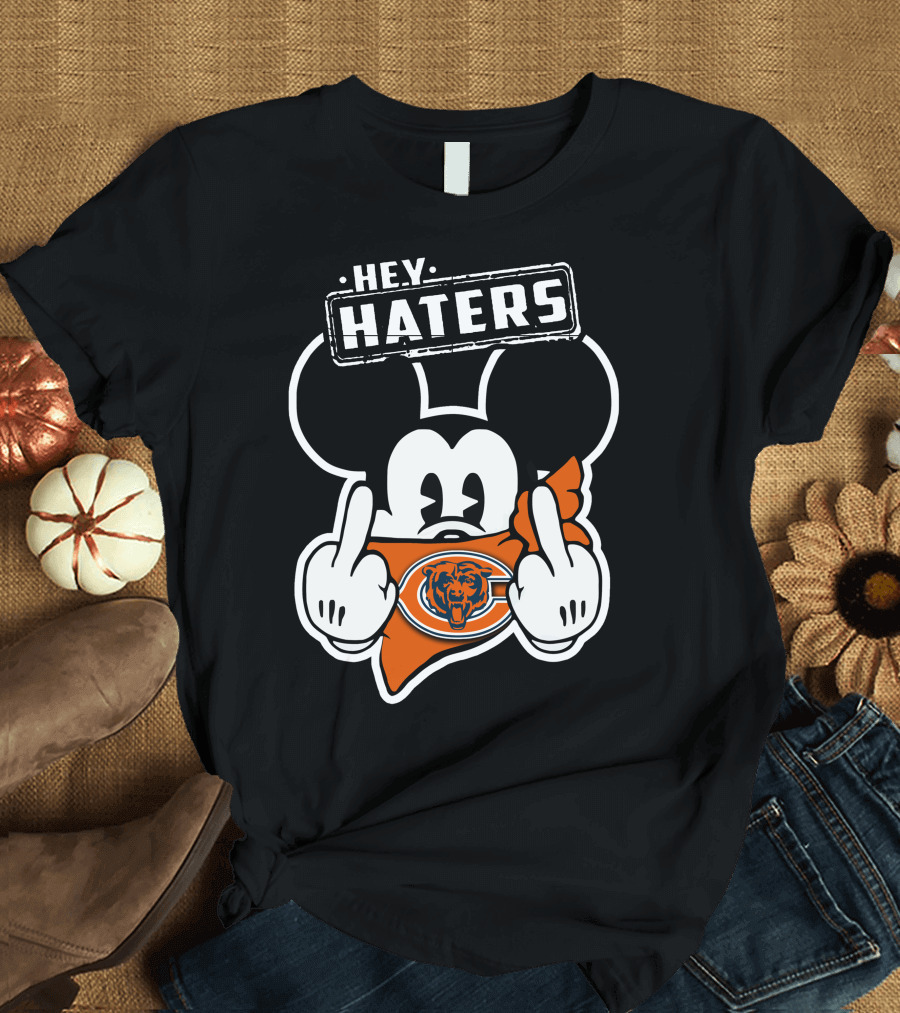 HEY HATERS Mick CHICAGO BEARS T-Shirt