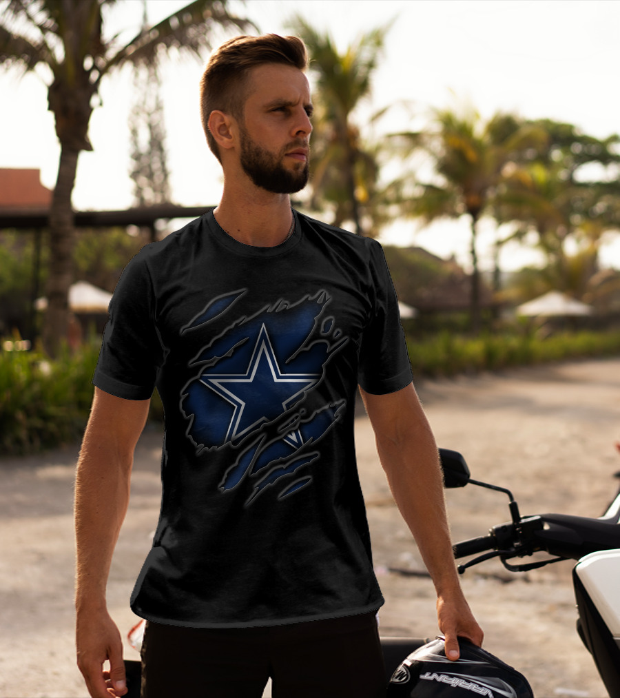 Torn Dallas Cowboys Star T-Shirt