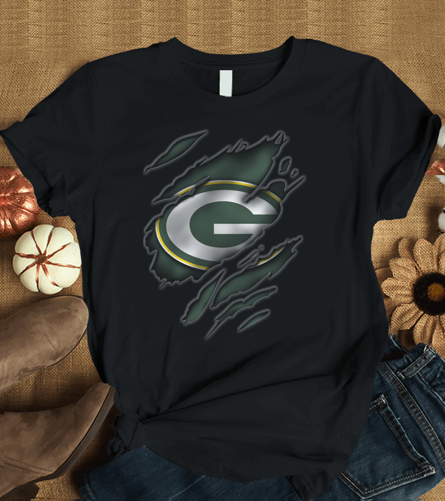 Green Bay Packers Ripped T-Shirt