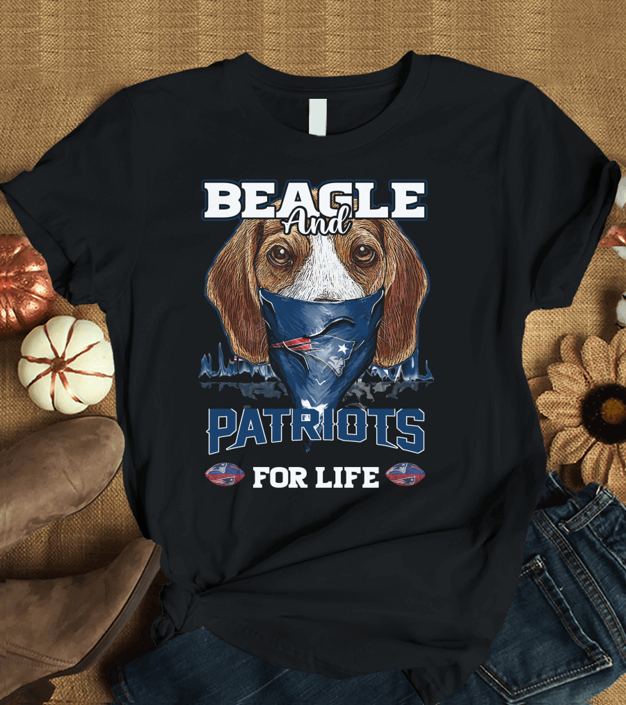 Beagle and Patriots for Life T-Shirt