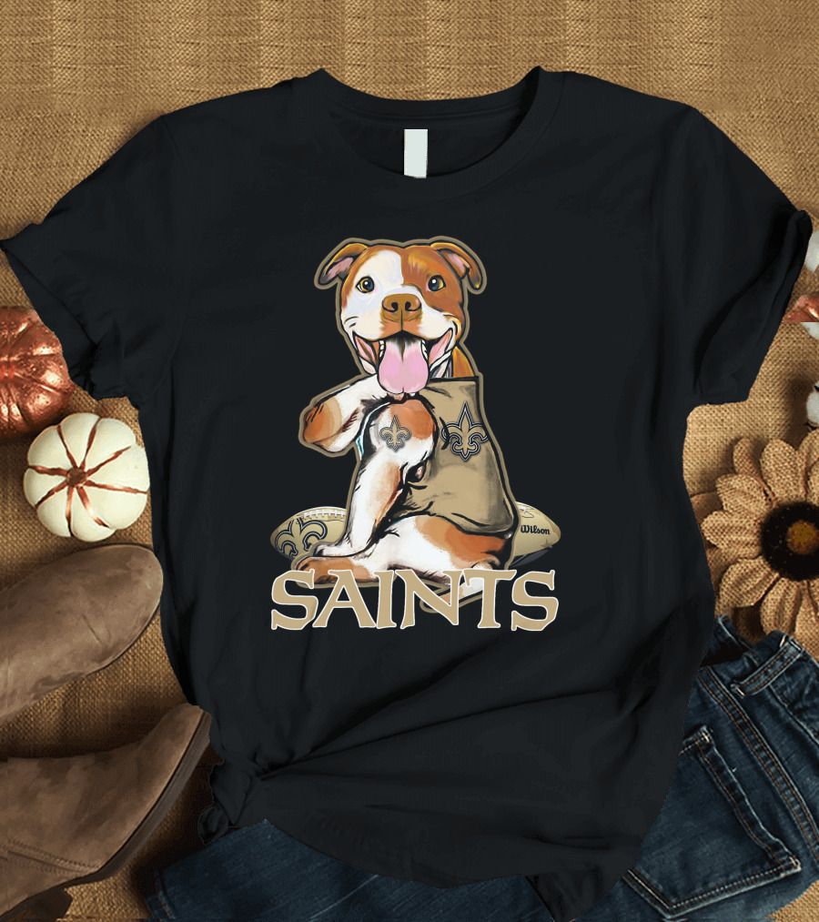 Pittbull Wilson Fleur-de-Lis Saints T-Shirt