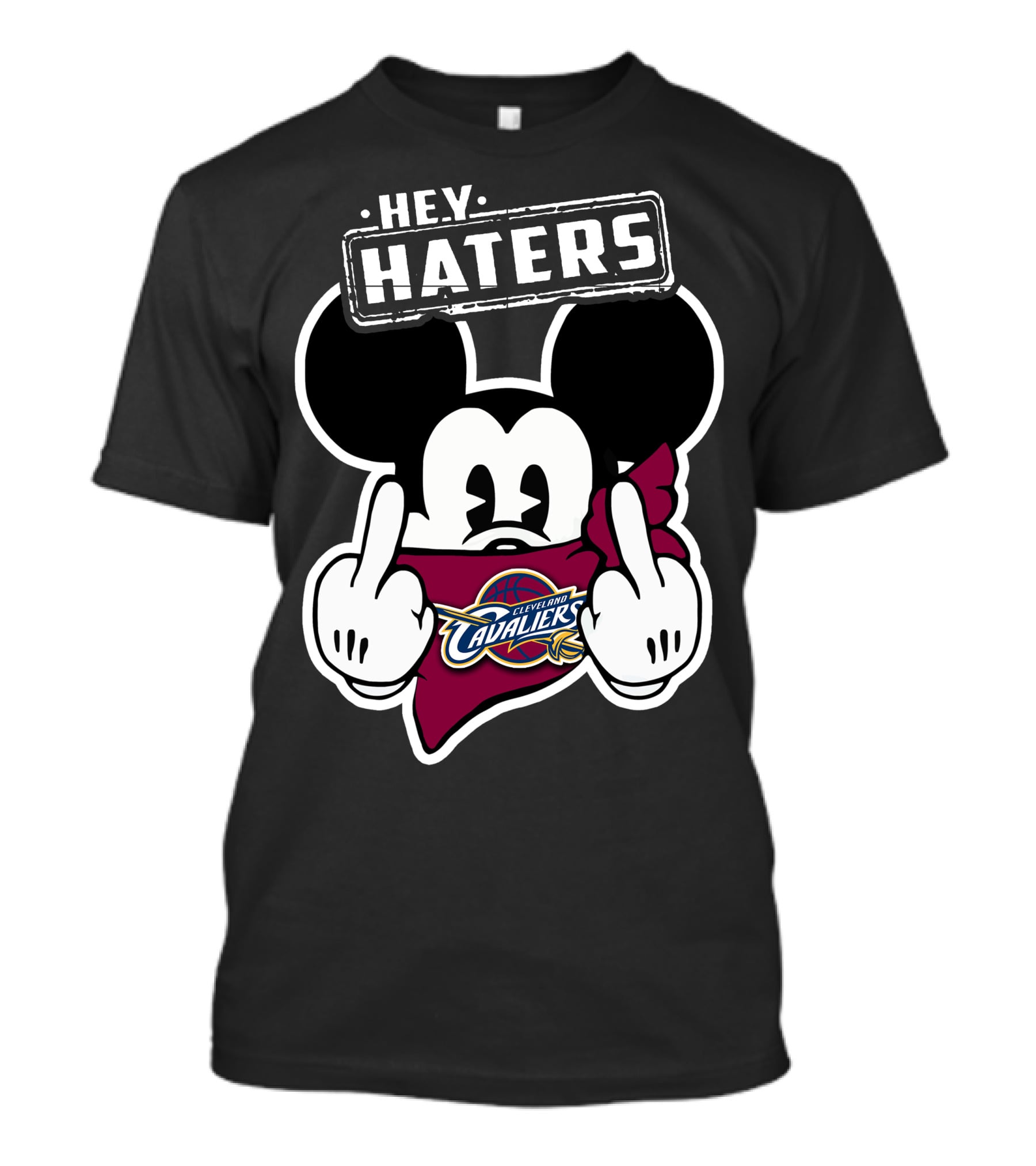Hey Haters Mick Cleveland Cavaliers T-Shirt