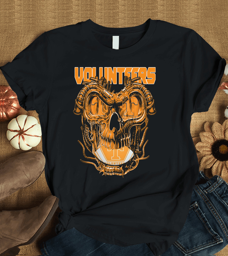 Volunteers Dragonskull Tennessee Football T-Shirt