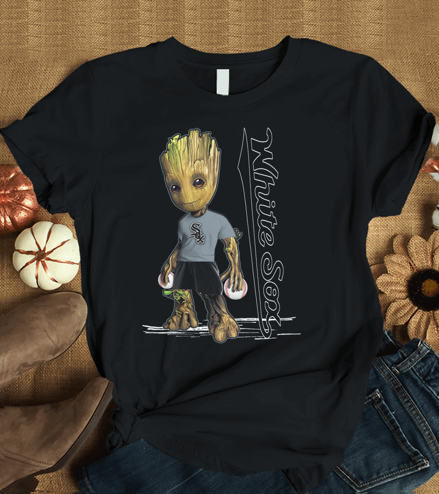 Groot Chicago White Sox Baseball Fan T-Shirt