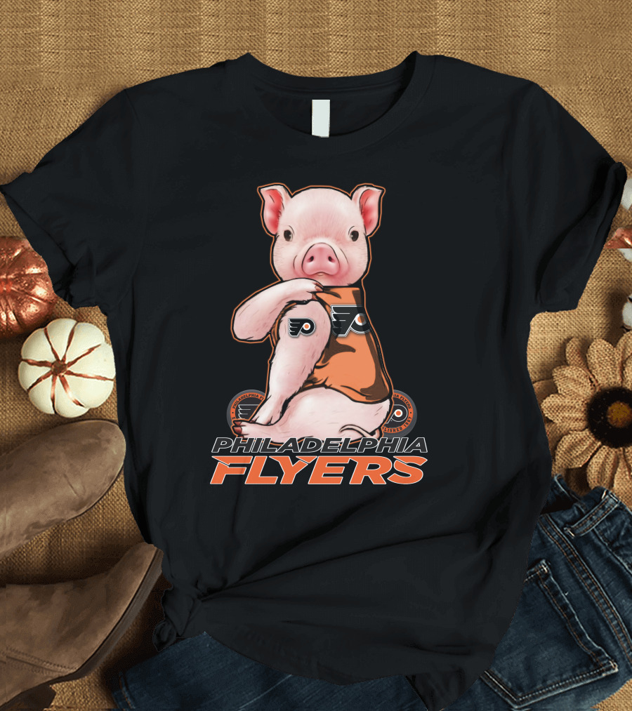 Philadelphia Flyers Pig Mascot T-Shirt