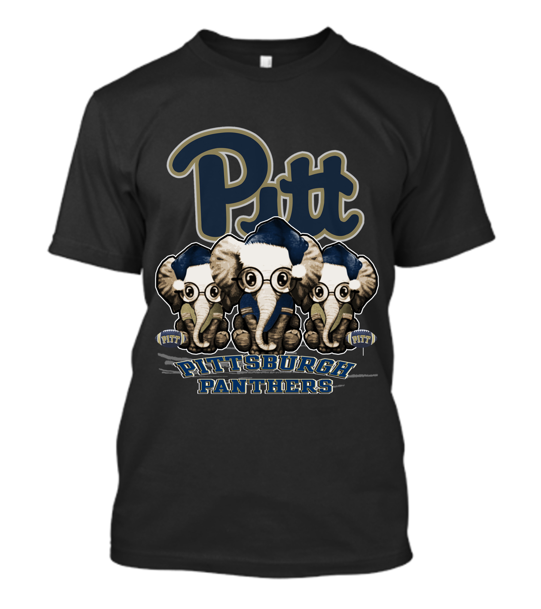 Pitt Elephants Pittsburgh Panthers T-Shirt