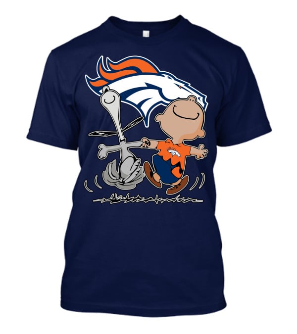 Denver Broncos Dancing Characters T-Shirt
