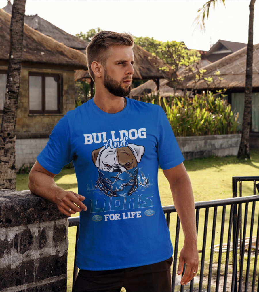 Bulldog And Lions For Life T-Shirt