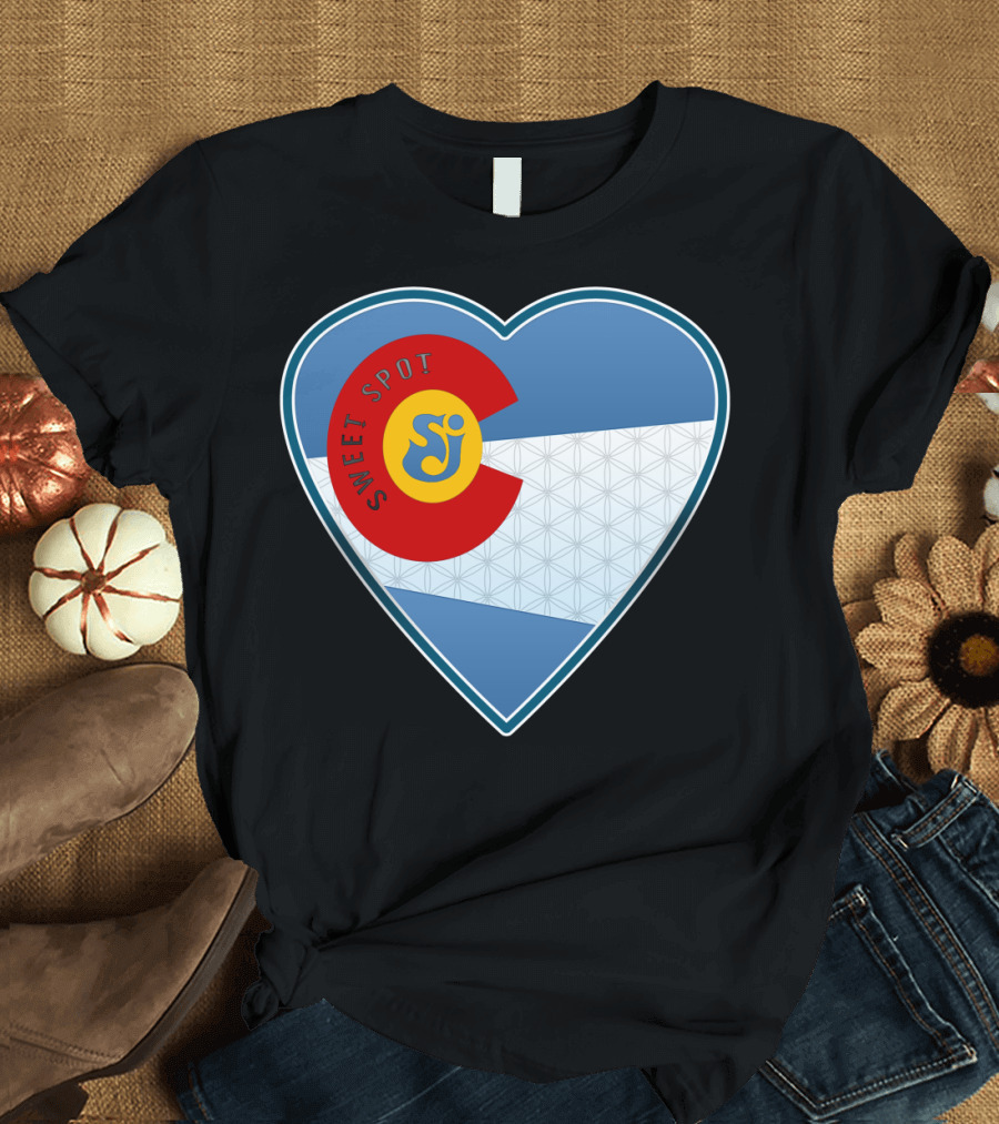 Sweet Spot SCI Love Colorado String Cheese Incident Heart T-Shirt