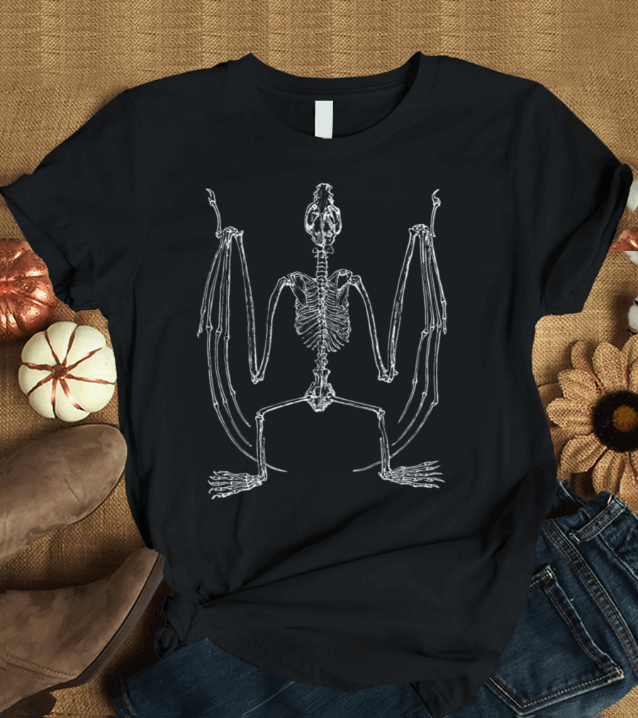 Bat Skeleton Anatomy T-Shirt