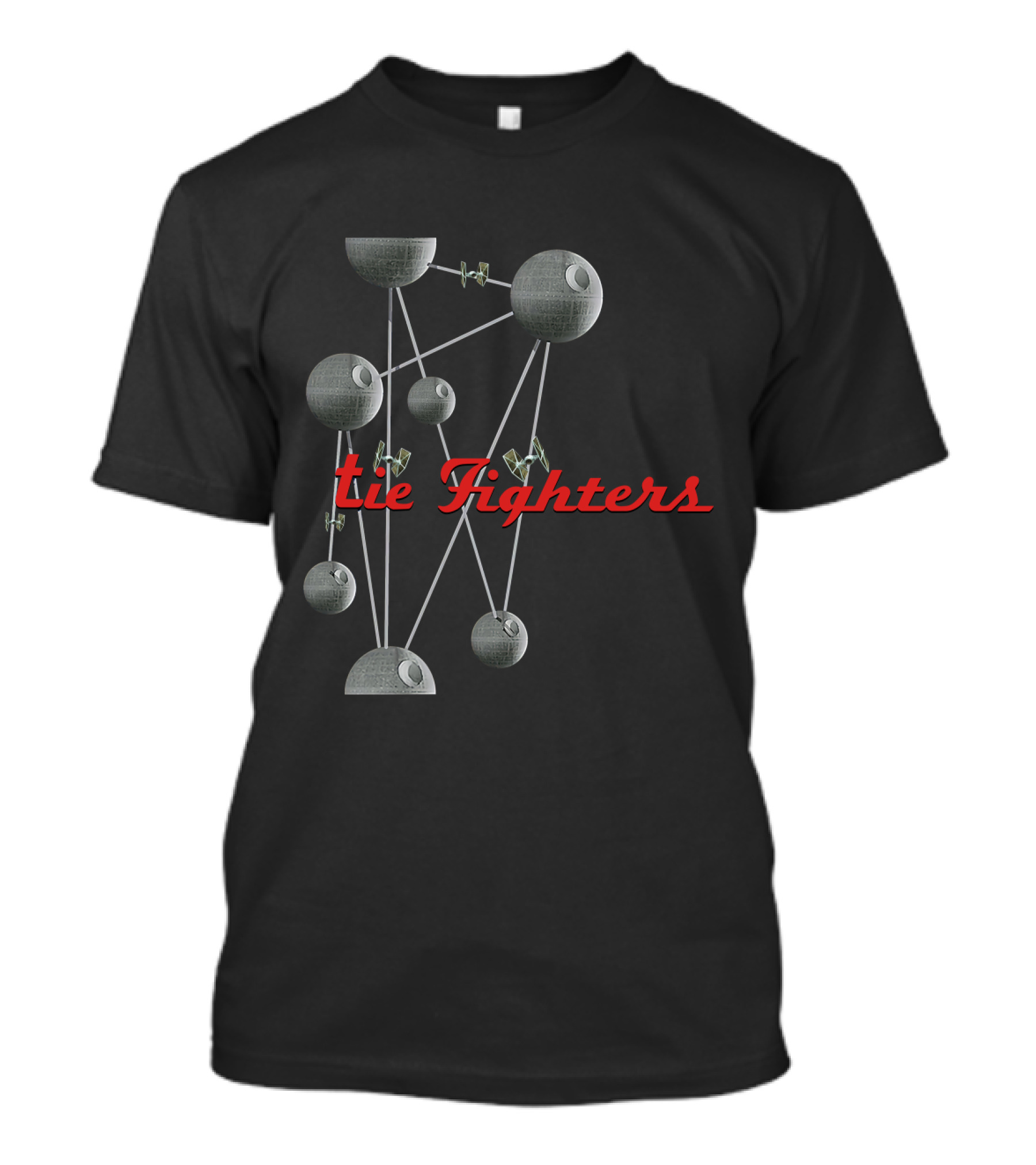 Tie Fighters Death Star Network T-Shirt