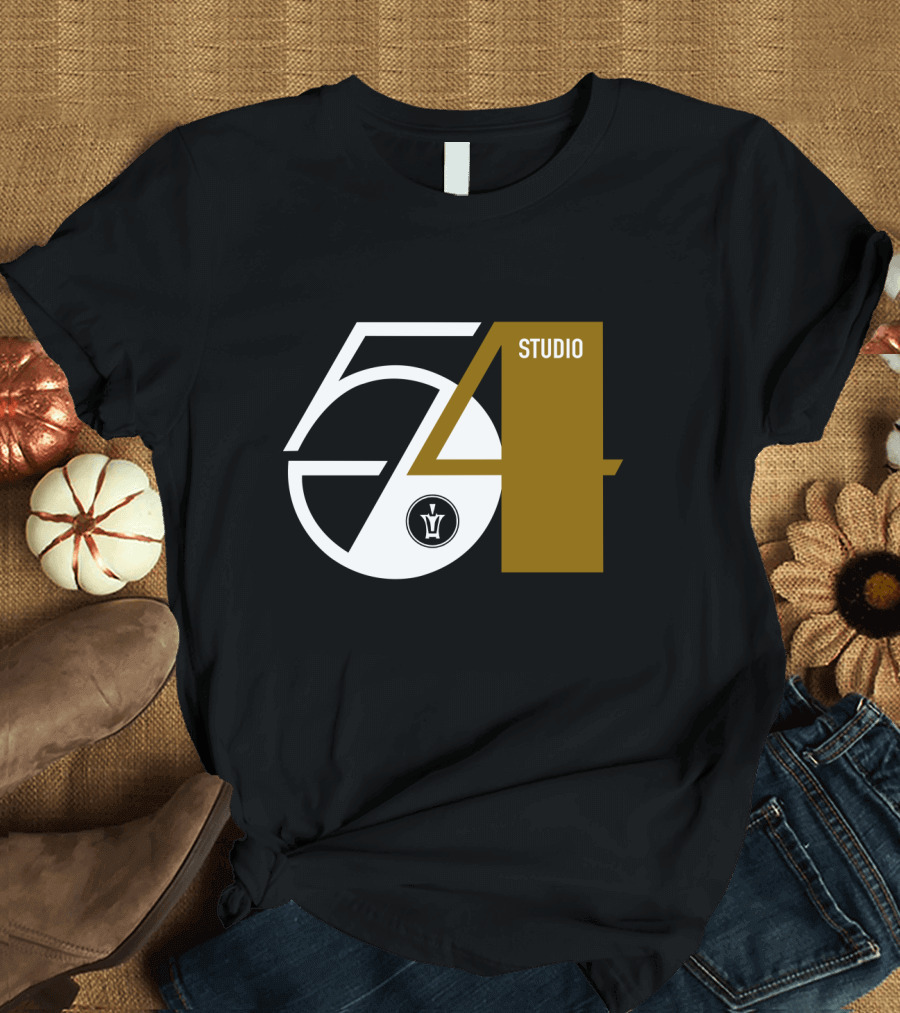 STUDIO 54 DISCO WITH VINTAGE STYLE RECORD LABEL T-Shirt