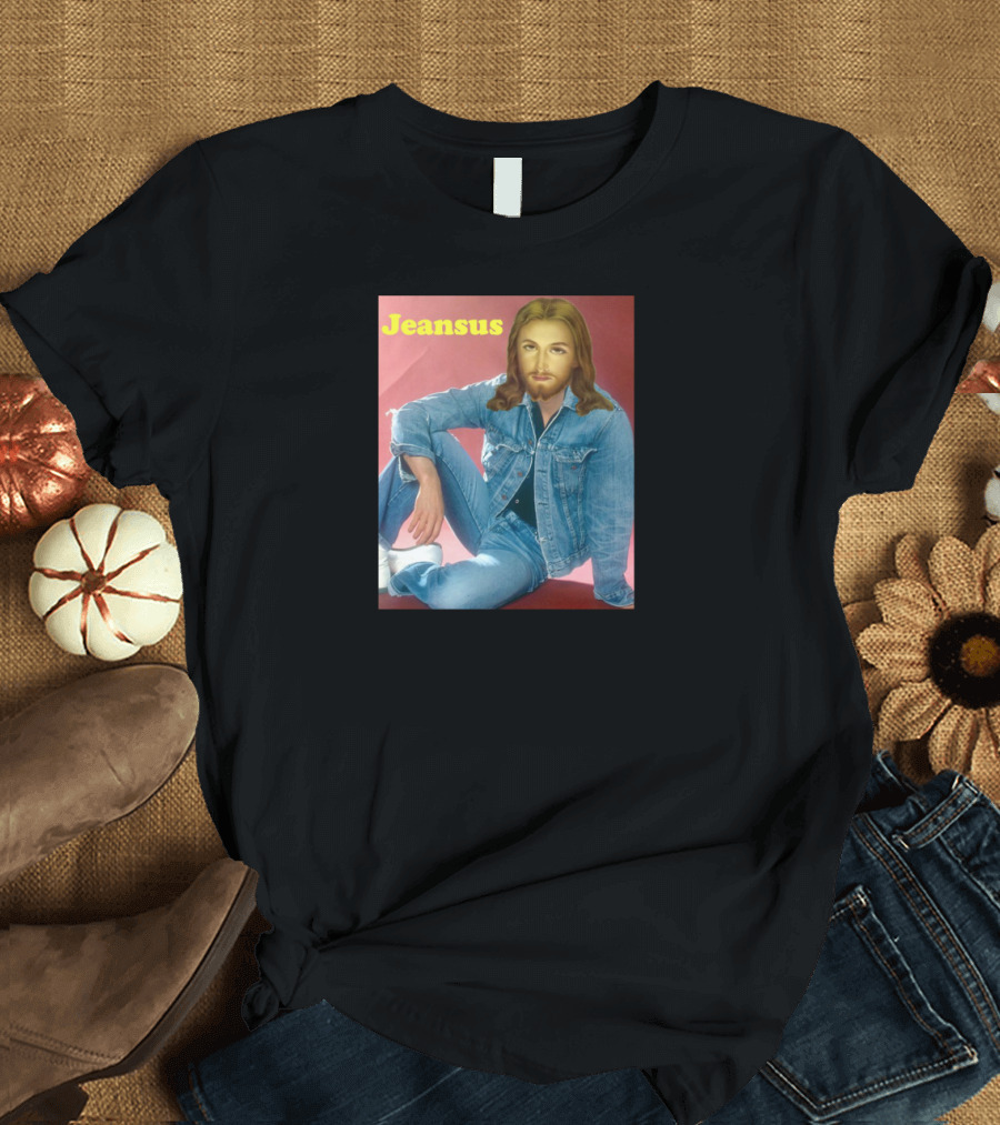 Jeansus Denim Fashion Divine Style Iconic T-Shirt