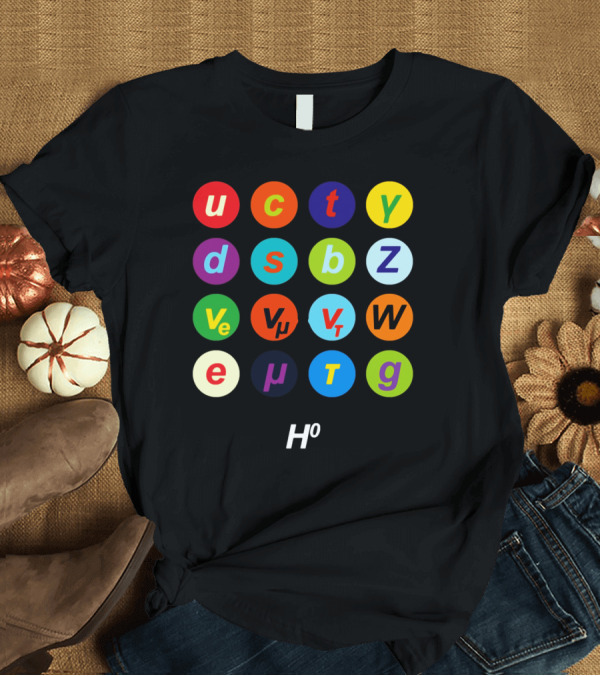 T-Shirt: Standard Model Elements Pop Art Grid H0 T-Shirt Standard Model Elements Pop Art Grid H0 T-Shirt