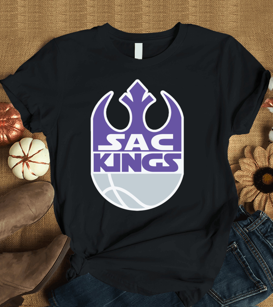 Sac Kings Capital City Rebels Basketball T-Shirt