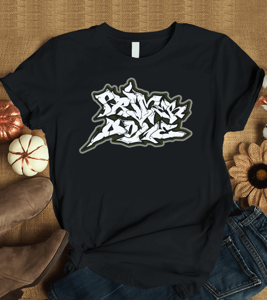 Prime Time German Street Art Graffiti T-Shirt