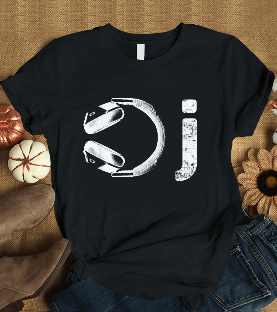 DJ Headphone I Heart Being A DJs Party T-Shirt