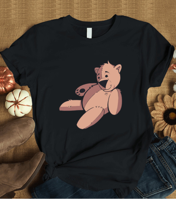 T-Shirt: Lazy Bear Relaxed Plush Toy T-Shirt Lazy Bear Relaxed Plush Toy T-Shirt