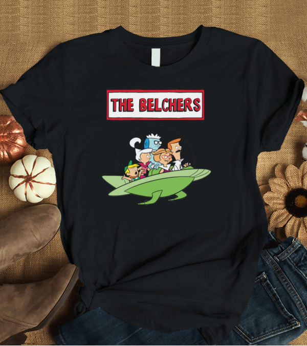 T-Shirt: The Belchers Jetsons Parody Featuring Bob Belcher Family Crossover T-Shirt The Belchers Jetsons Parody Featuring Bob Belcher Family Crossover T-Shirt