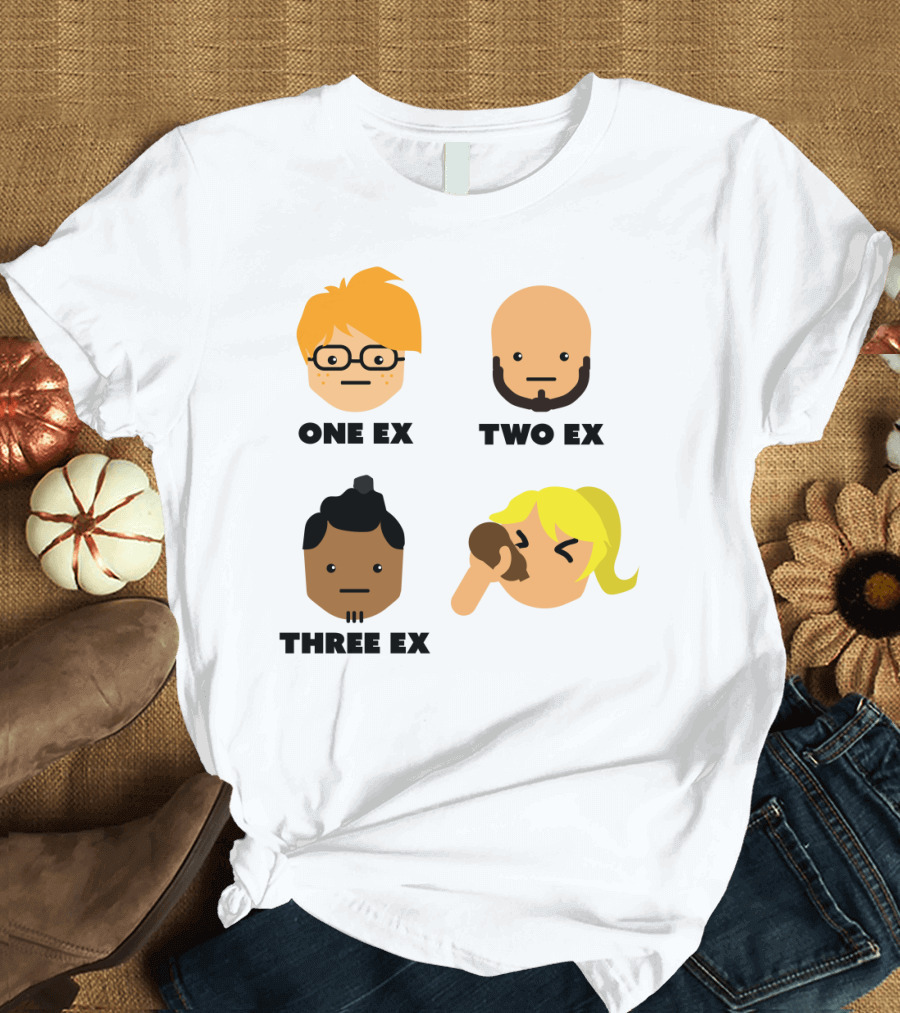 One Ex Two Ex Three Ex Australian Breakups T-Shirt