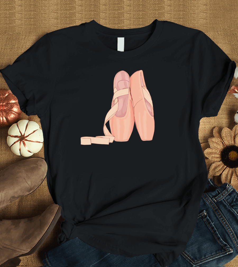 Ballet Pointe Shoes Dance T-Shirt