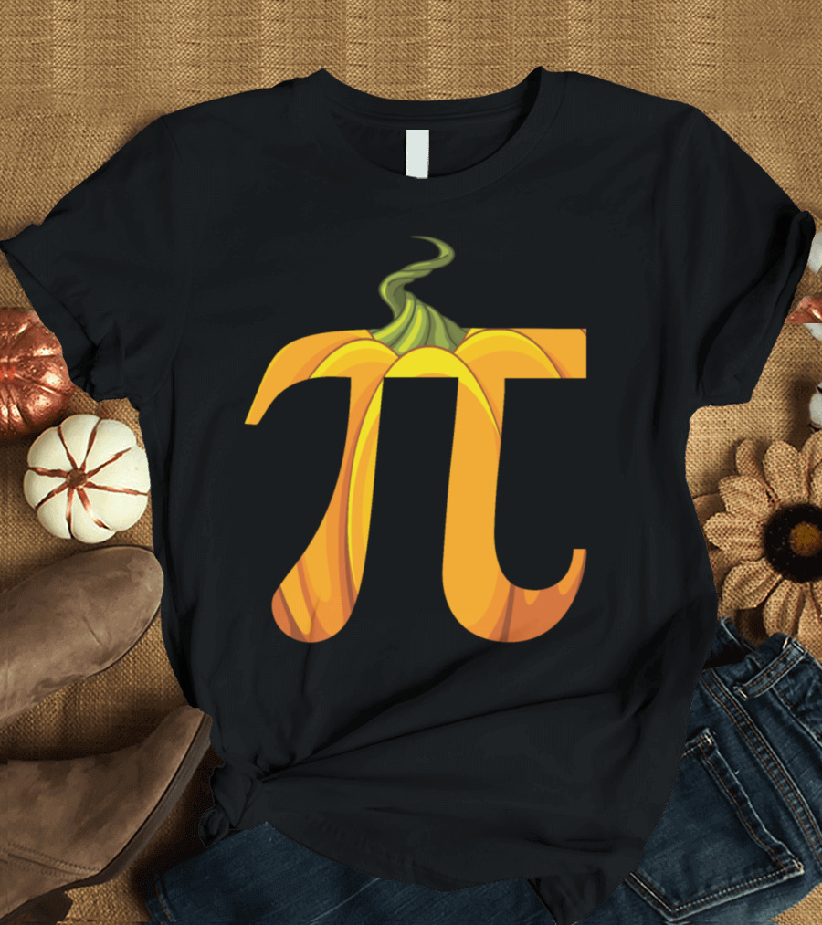 Pumpkin Pi Day Science March 14 3.14 Pun T-Shirt