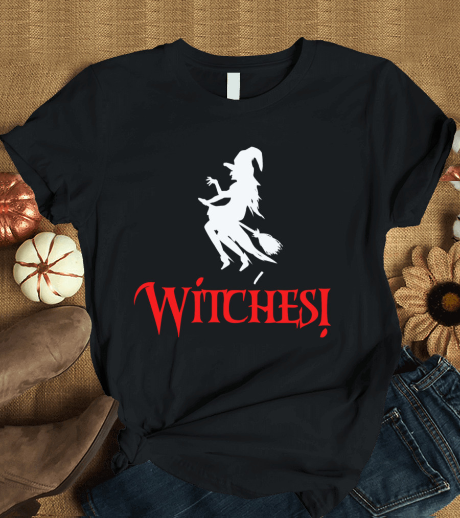 Witches Halloween Geschenk Flying Witch T-Shirt