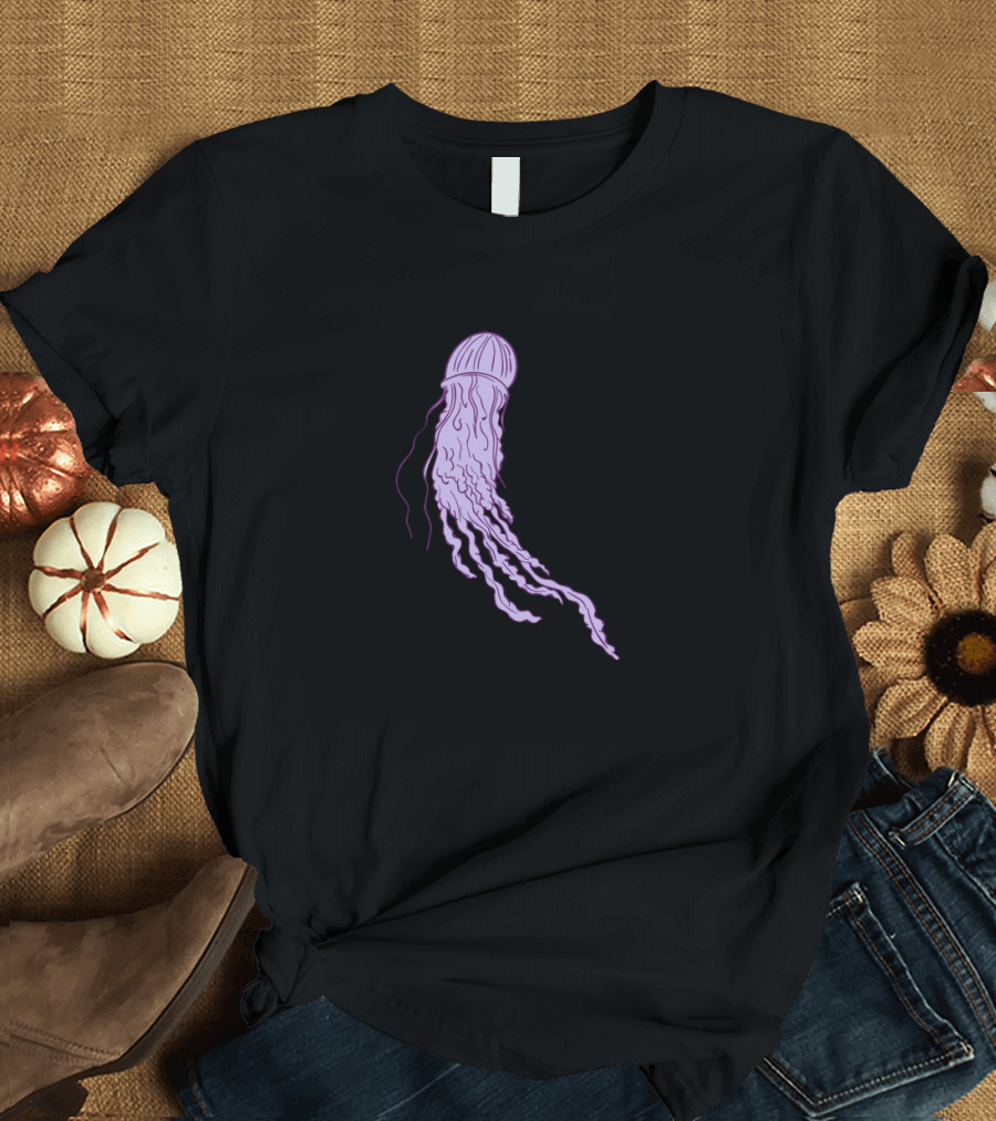 Australian Box Jellyfish Purple T-Shirt