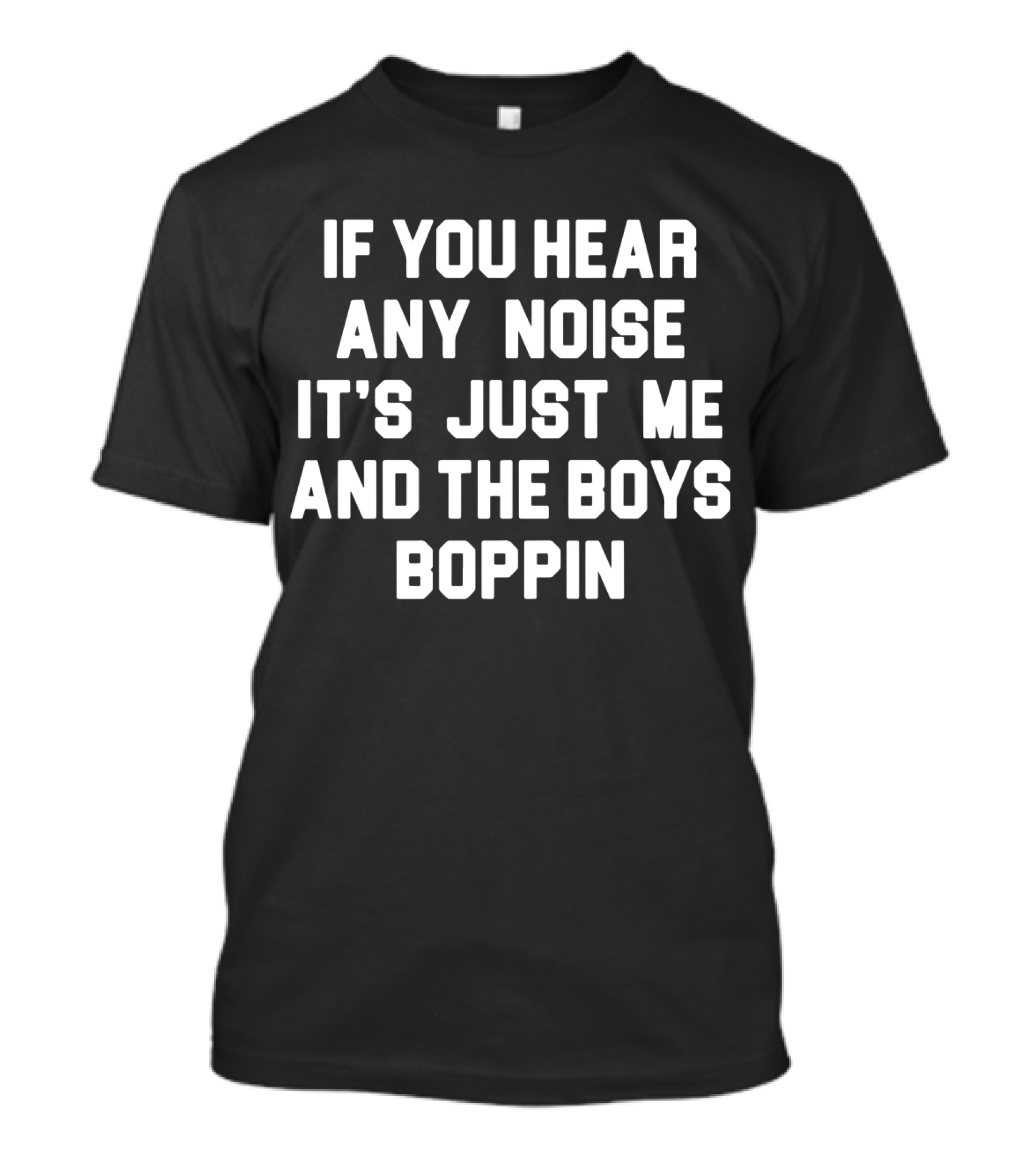 Jonathan Schwind If You Hear Any Noise It's Just Me And The Boys Boppin T-Shirt