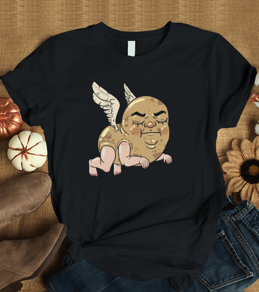 Potato Angel with Wings and Human Limbs T-Shirt