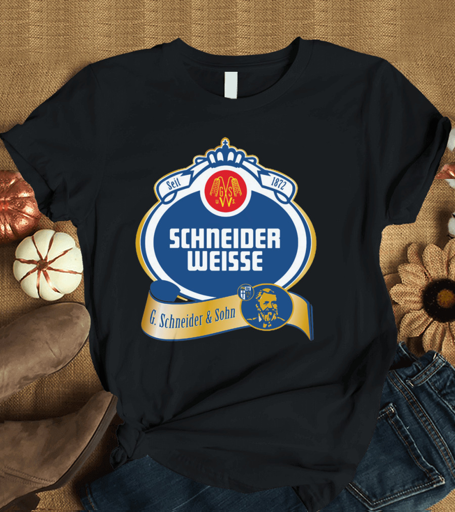 Schneider Weisse G. Schneider and Sohn Seit 1872 Iconic Beer T-Shirt