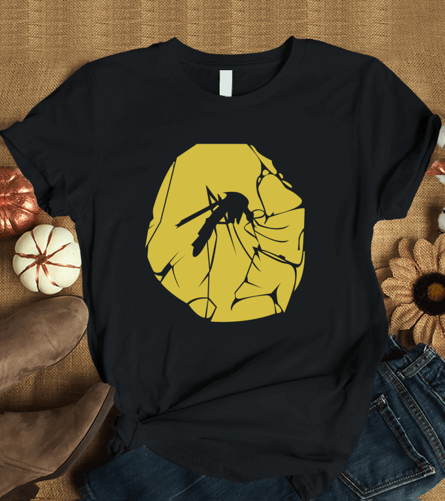 Jurassic Amber Fossil Dinodna Mosquito T-Shirt