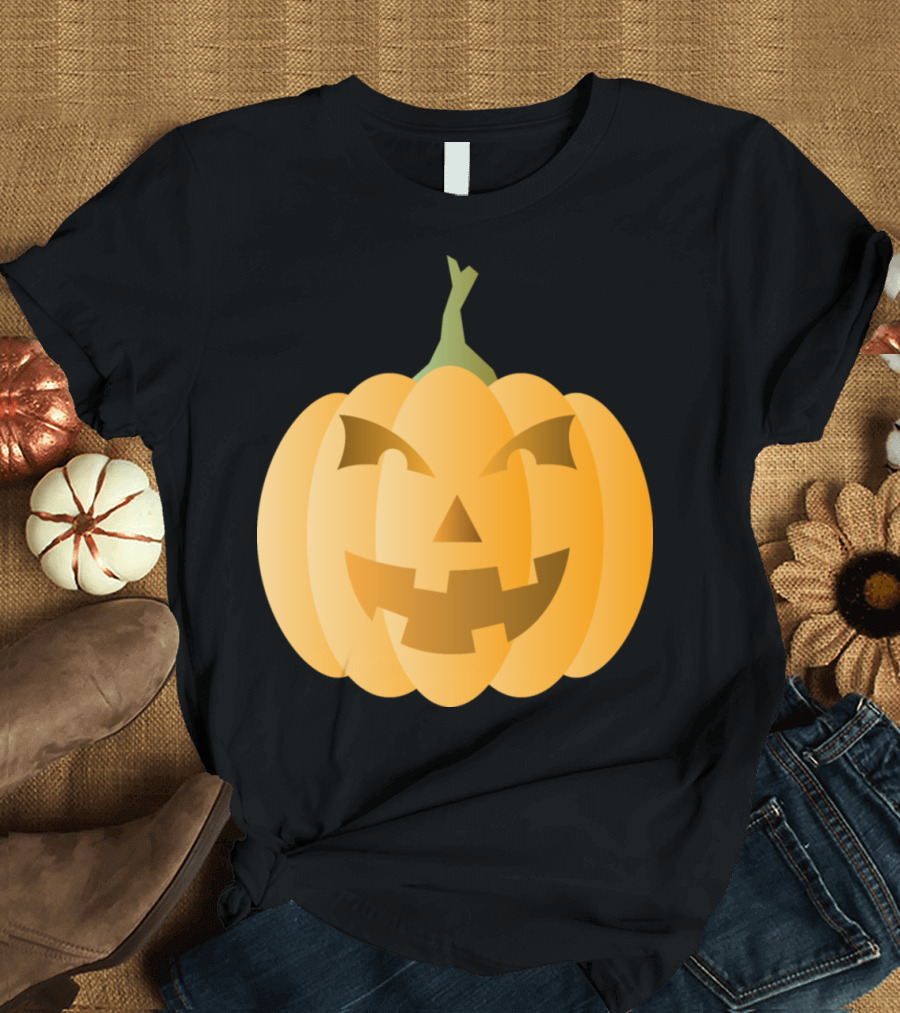 JackOLantern Pumpkin Face Halloween T-Shirt