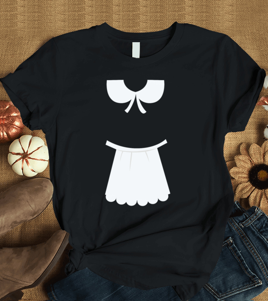 Pilgrim Girl Costume Collar and Apron T-Shirt