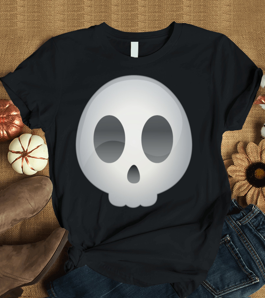 Halloween Horror October Skull Skeleton T-Shirt