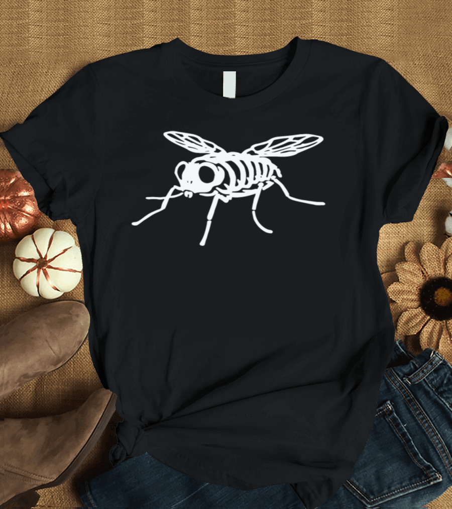 Skeleton Bug Fly Bone Insect T-Shirt