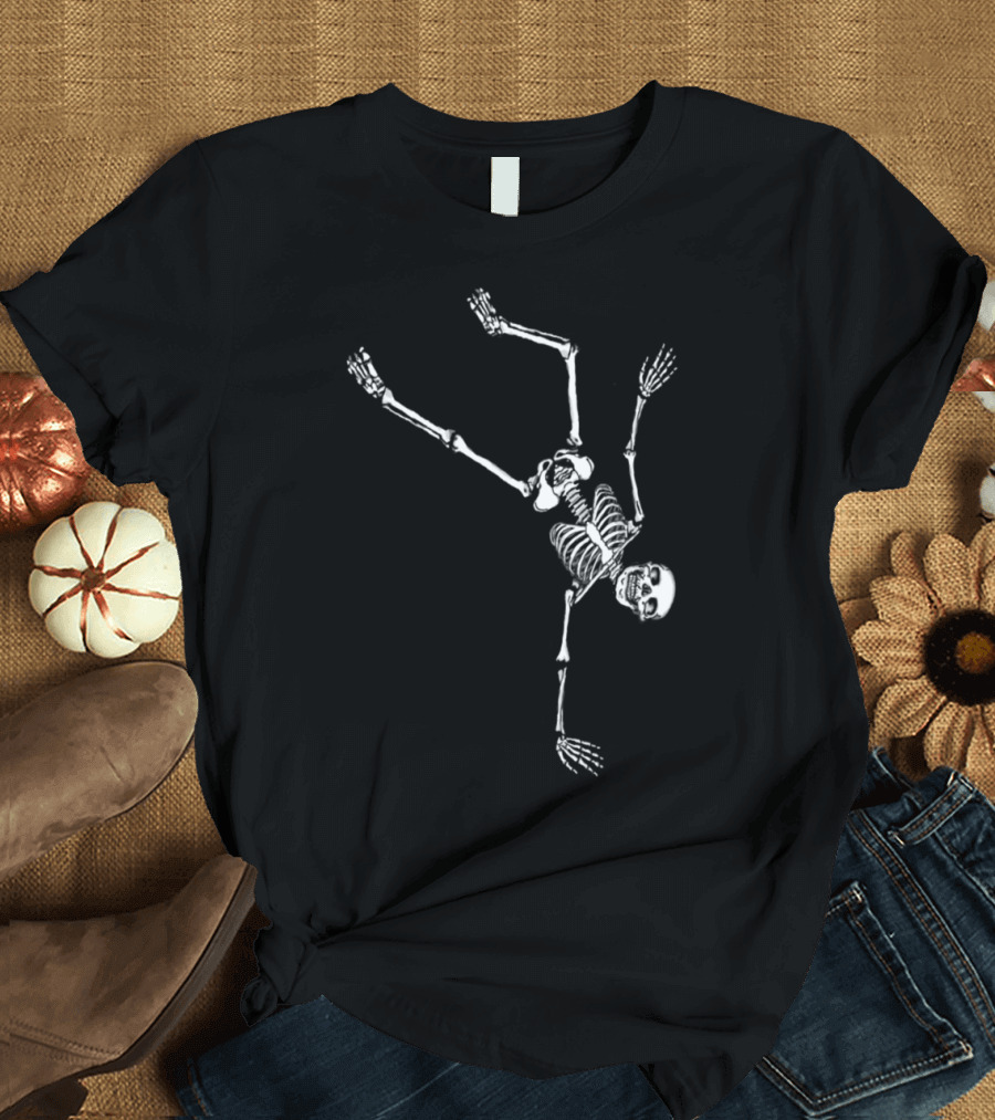 Parcours Jump Skeleton Freefall Motion T-Shirt