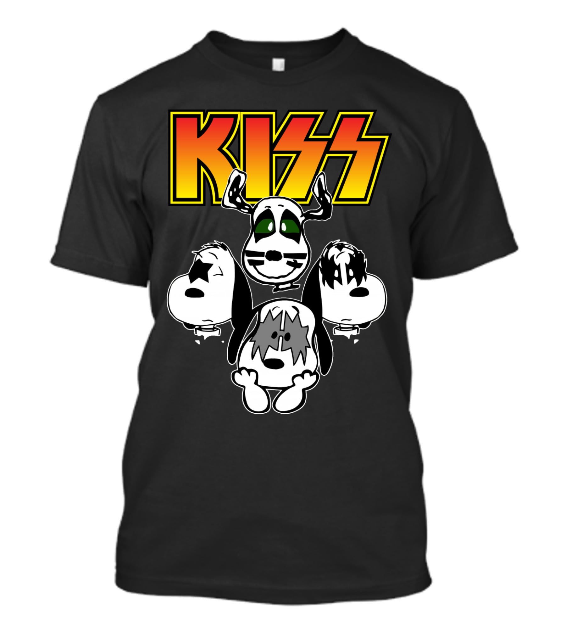 Kiss Snoopy Band T-Shirt