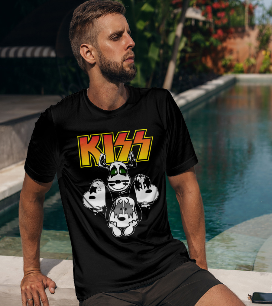 Kiss Snoopy Band T-Shirt