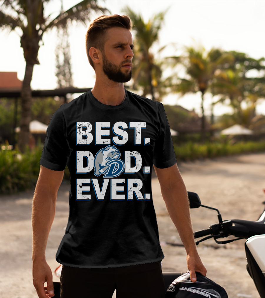 Best Dad Ever Drake Bulldogs T-Shirt