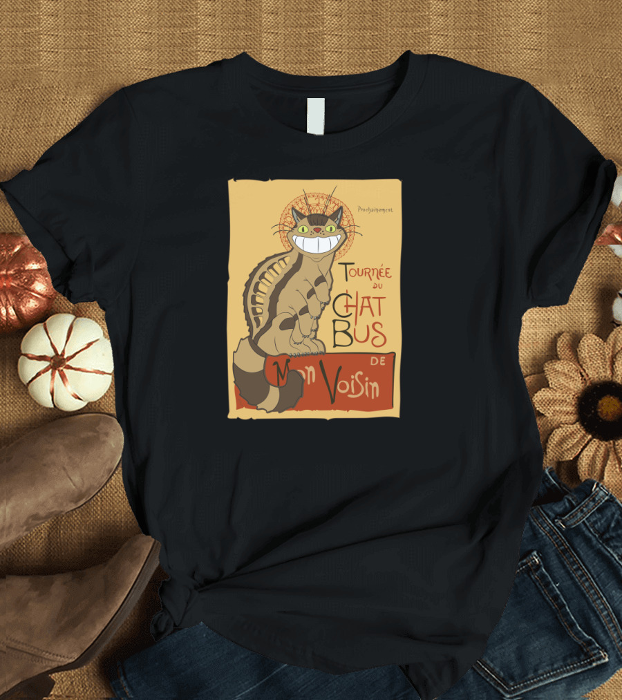 TournEe du Chat Bus de Mon Voisin Prochainement T-Shirt
