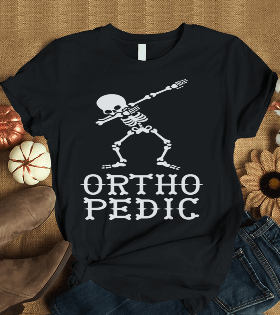 Dabbing Skeleton Orthopedic Dab Dance T-Shirt