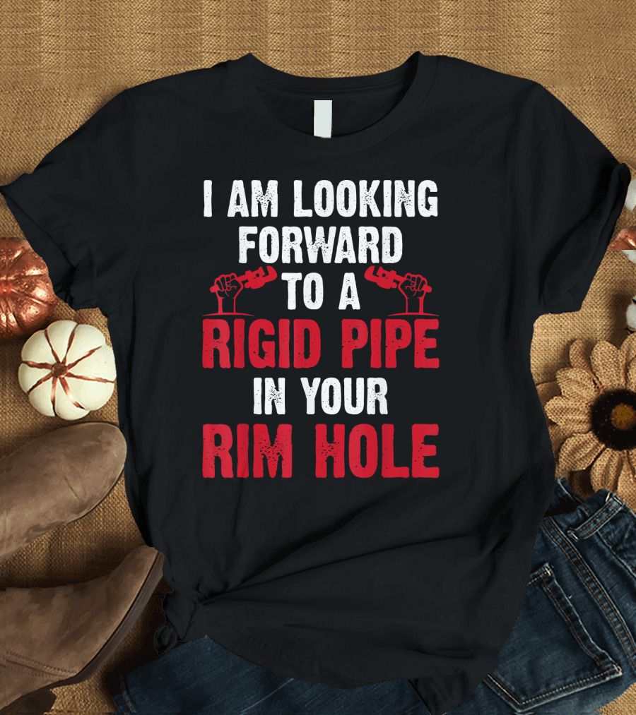 I Am Looking Forward To A Rigid Pipe In Your Rim Hole T-Shirt