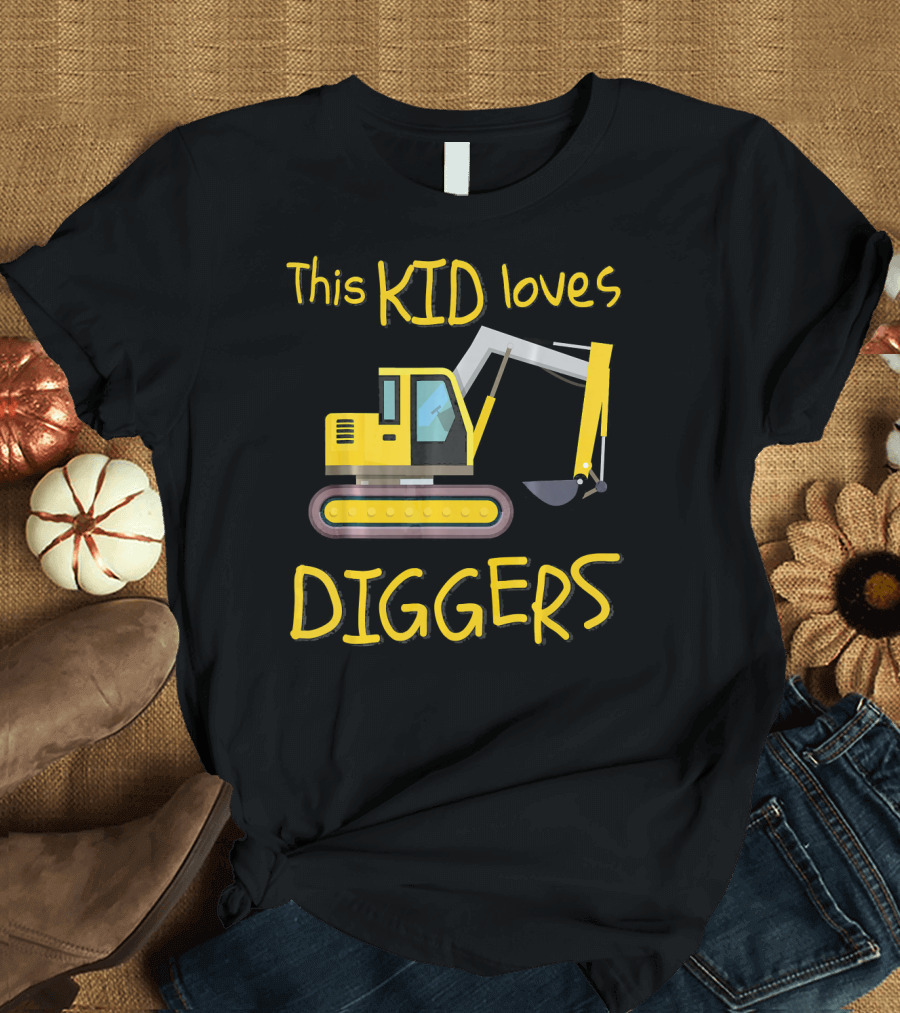 This Kid Loves Diggers T-Shirt